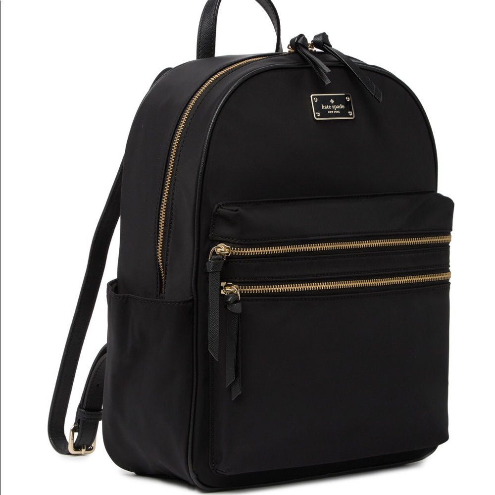 Kate Spade Black Wilson Road Bradley Backpack